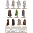 thumbnail image 2 of Vestido, Vestido suelto de mujer con bolsillos Impreso Vintage Casual Holiday Beach Dress Tomshoo Multicolor, 2 of 7