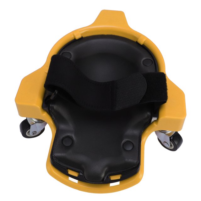 Genouillères Roulantes ABS, Base Antidérapante Roulettes Rotatives à 360 Degrés pour Tâches d'Atelier, Réparations à Domicile et Jardinage