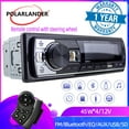 PolarLander1 DIN Car Stereo Radio Remote Multiple EQ MP3/WMA Player 12V