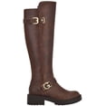 thumbnail image 2 of GBG Los Angeles Womens Silene Faux Leather Tall Knee-High Boots, 2 of 5