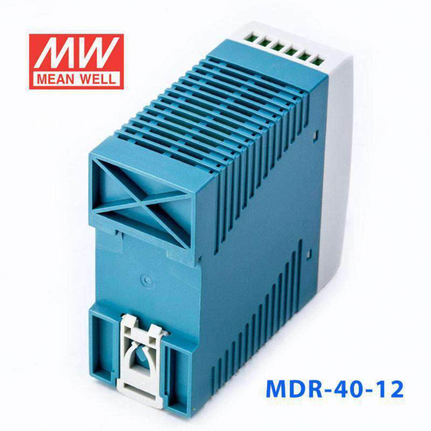 Mean Well MDR-40-12 Single Output Industrial Power Supply 40W 12V - DIN Rail