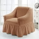 thumbnail image 1 of Funda para Sillón Orejero con Faldón | Tela Seersucker Elástica | Funda Lavable para Sofá de Sala | Protege de Manchas y Derrames | 1 Pieza, 1 of 6