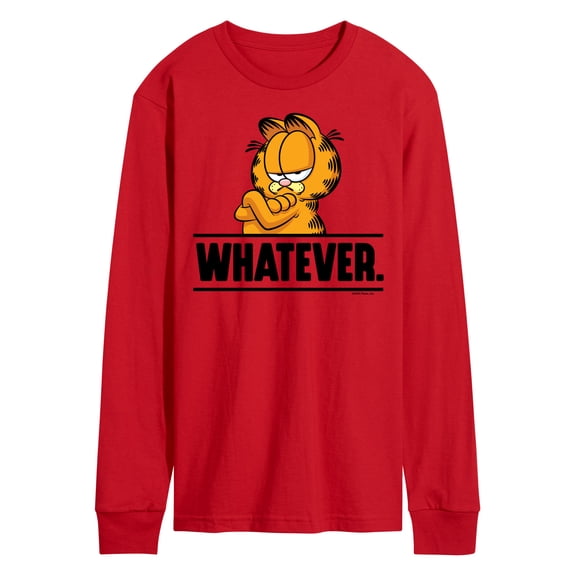 Garfield - Whatever Long Sleeve Graphic T-Shirt