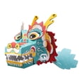 thumbnail image 4 of Paquete de Material para hacer cabeza de dragón, manualidades DIY, juguetes de desarrollo 3D para vacaciones, regalo de cumpleaños decorativo para Festival del Barco Dragón para niños Macarena Hacer cabeza de dragón, 4 of 8