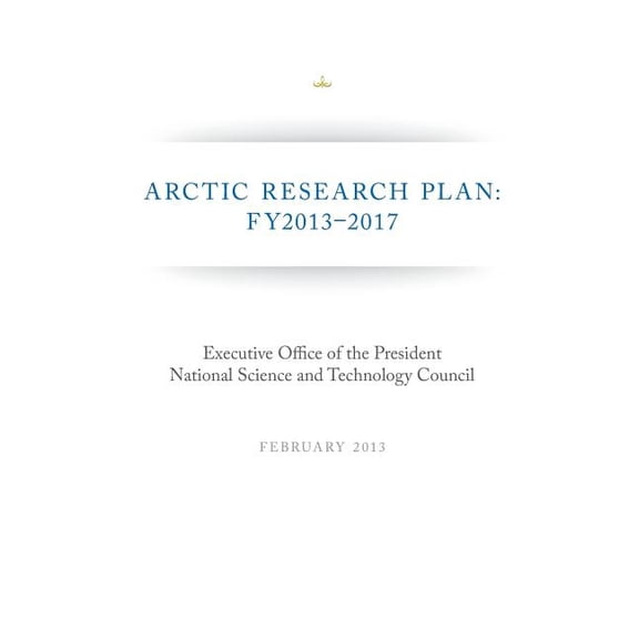 Arctic Research Plan (Paperback)