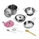 thumbnail image 2 of Gwong Juguete 12 unids / set Kids Pretend Play Cocinando StewPot Pan Cuchara Mini Cocina Utensilios de cocina Juguete Gwong 30004252, 2 of 6
