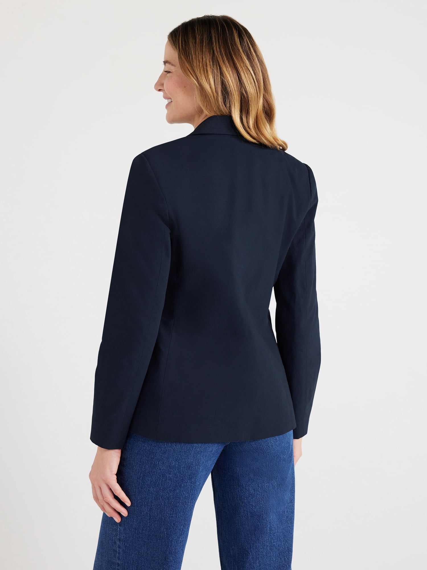 Free Assembly Women’s Double Breasted Blazer, Sizes XS-XXXL