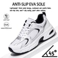 thumbnail image 5 of BERANMEY Trendy Fashion Sneakers for Women 2026 Non-Slip Comfortable Casual Ladies Shoes for Womens Fashion Sneakers Lightweight Lace-up Shoes, 5 of 9