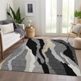thumbnail image 3 of Dalyn Rugs Premium Machine Washable Mayfield AMF1047 Black 10' x 14' Rug, 3 of 7