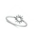 thumbnail image 4 of Boho Open Sun Ring .925 Sterling Silver Band Jewelry Female Male Unisex Size 5, 4 of 4