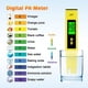 thumbnail image 4 of Medidor de PH, medidor de temperatura PH TDS EC 4 en 1, pantalla LCD de prueba de PH, para agua potable, acuarios, piscinas, 4 of 4