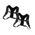 thumbnail image 3 of Soporte para sombrilla con protección solar, color negro, accesorios multifuncionales para golf y jardinería. Conjunto de dos piezas para hombros, 3 of 9