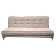thumbnail image 1 of Sofá cama EL BAZAR STORE Zeus Beige 3 posiciones Moderno Abotonado, 1 of 4