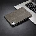 thumbnail image 6 of Dteck Magnetic Leather Case for Apple iPad Pro 12.9" 4th Generation 2020 Released ,Smart Wallet Card Holder Kickstand Folio Shockproof Automatic wake/sleep Cover 12.9-inch,Gray, 6 of 6