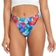 thumbnail image 1 of Balery Bright Flowers Tangas de Algodón para Mujer con Estampado – Ropa Interior Sexy, Transpirable, G-string-Large, 1 of 1