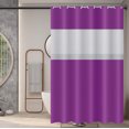 thumbnail image 4 of Lksixu Shower Curtain for Bathroom, 71"x71" PEVA Shower Curtain with See Through Top Window, Waterproof Quick-Drying Washable Shower Curtain with Hooks Modern Style Bathroom Decor for Bathrubs Spa, 4 of 9