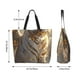 thumbnail image 5 of Balery Golden White Tiger Bolsa Tote Estilo Estético con Cremalleras, Bolsa de Hombro, Bolsa de Compras Grande y Plegable, 5 of 8