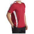 thumbnail image 4 of Yellow Rooster Men's Colorblock PosiCharge Competitor Tee True Red/ White XL, 4 of 6