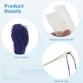 thumbnail image 4 of 64 Pcs Sashiko Thread Kit, Denim Fabric Embroidery Patterns with Sashiko Stencils Needles Cotton Thimble, Embroidery Kit for Sewing Hand Quilting Mending Supplies, 4 of 6