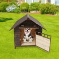 thumbnail image 4 of Dog House, Dog House with Window and Door, Pet House 77*88*81cm, 4 of 21