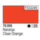 17ml Bouteille Couleur Modèle Orange Clair – image 1 sur 1