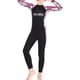 thumbnail image 3 of Niño Wetsuits Niño Natación Traje mojado Seco rápido Anti-Sunmurmur Kids Traje mojado Cómodo Niños Trabajo para el verano Surfing Natación Negro L AweSitey OD003686-03, 3 of 7