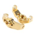 JZROCKER Brass Counterweight Steering Knuckles Axles Cover For 1/18 RC