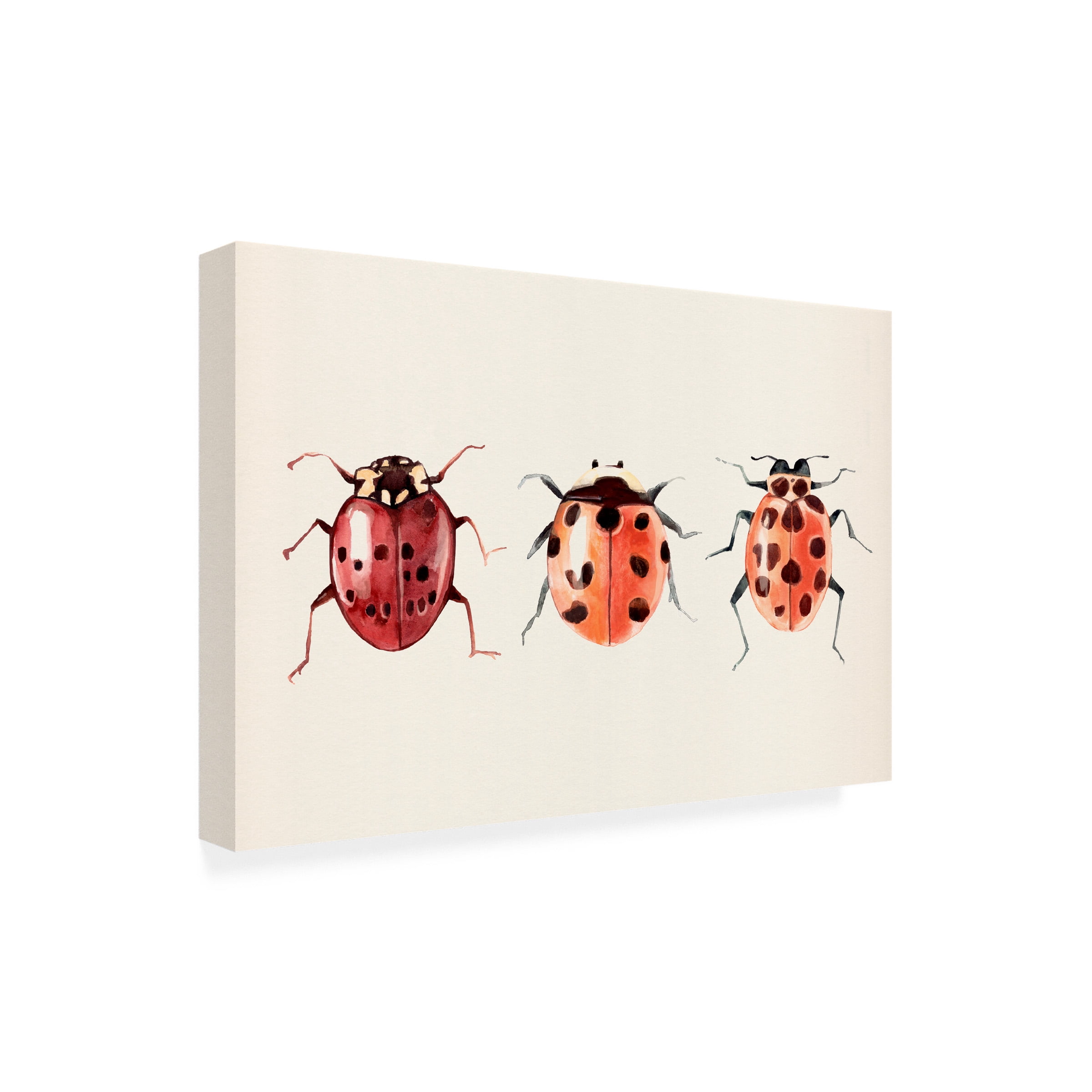 Annie Warren 'Ladybug Display I' Outdoor All-Weather Wall Decor