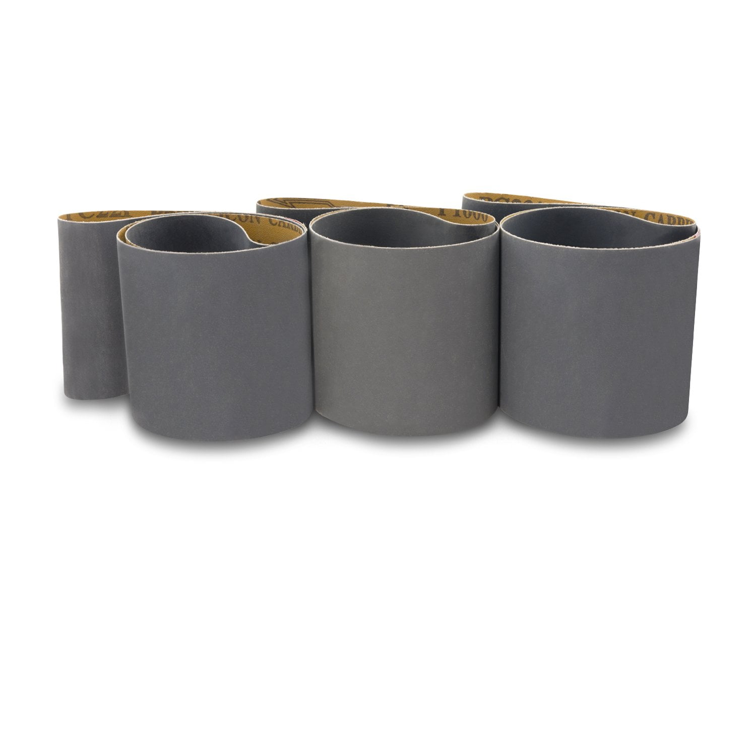 3 Pack Red Label Abrasives 4 X 24 Inch 80 Grit Silicon Carbide Sanding Belts 