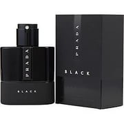 Prada Luna Rossa Black Eau De Parfum Spray, Cologne for Men, 3.4 Oz