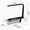 Black, variant on Xlokein Telescopic Sink drain Rack, Kitchen Items Holder, Sponge Organizer