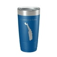 thumbnail image 1 of Cazenovia Lake Map Tumbler Travel Mug Insulated Laser Engraved Coffee Cup New York 20 oz Royal Blue, 1 of 1