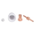 thumbnail image 1 of 65Pcs Plasma Cutting Consumables Ceramic Copper Plasma Cutter Tips Kit for Stahlwerk CT312 CUT50, 1 of 7