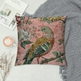 thumbnail image 2 of Shiartex Thibaut Villeneuve Manor Blush Cushion Cover Chinoiserie Pillow Double Side Farmhouse Accent Home Decorative Toss for Living Room Sofa Housewarming Birthday Gift, 2 of 5