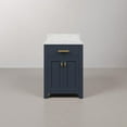 thumbnail image 6 of Water Creation Madison 24" Wood Single Bathroom Vanity in Blue/Gold, 6 of 7