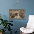 thumbnail image 5 of 10x16 IN Square Wooden Hanging Sign - Charming Wood Sign with Into The Garden I Go Quote, Great for Home Decor, Perfect Gift for Birthdays and Housewarmings for Gardeners, 5 of 8