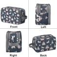 thumbnail image 2 of Toiletries Bag,Dark Blue Princess Unicorn Pattern Mens Womens Toiletry Bag Bathroom Bag,Waterproof Toiletry Travel Bag Dopp Kit Shaving Bag 11x6.3x5.1 Inch, 2 of 5