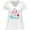 AA-White, variant on Inktastic Let It Snow, Snowflakes, Christmas - Red Blue Gray Women's Plus Size V-Neck T-Shirt