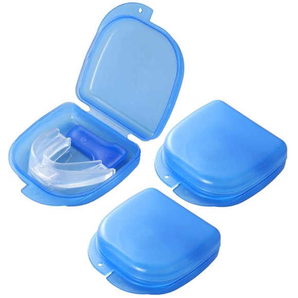 3pcs Professional Dental Night Mouth Guard for Peaceful Sleep Eliminate Teeth Grinding