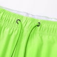 thumbnail image 5 of Fiaer Mens Swim Trunks Quick Dry Bathing Suit Inseam Board Shorts with Compression Liner and Pocket 09-Green XL, 5 of 6