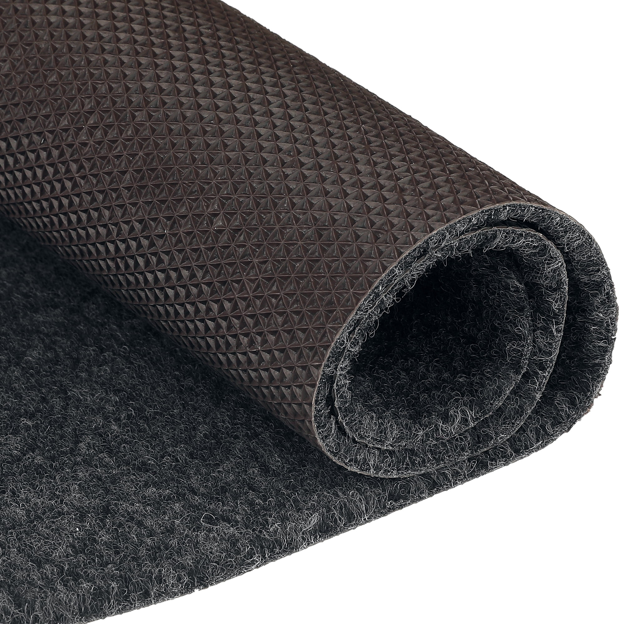 REGALWOVEN Door Mat Non Slip Indoor Outdoor Doormats for Front Door Simple Gray 20" x 32"