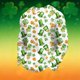 thumbnail image 1 of Ceisia Men's Loose Fit Waffle Knit Sweatshirt - St. Patrick's Day Holiday Motif Print Green S Gifts, 1 of 5