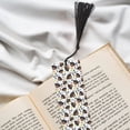 thumbnail image 6 of Kdxio Rottweiler Print Metal Tassel Bookmarks,Perfect Gift for Art Lovers and Bookworms Metal Bookmarks for Women, 6 of 8