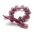 thumbnail image 2 of 6 coleteros elásticos con lazo para el pelo, lazos de encaje, aros para el pelo para niñas (negro, rojo vino, azul marino, rosa, gris, verde claro), 2 of 8