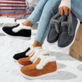 thumbnail image 4 of Women’s Outdoor Snow Boots, Warm Plush Lined Slip-Resistant Thick Sole Winter Boots, 4 of 5