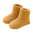 thumbnail image 1 of HAiming Baby's Sock Casual Solid Color Ribbed Breathable Soft Cute Ancle Crew Sock for Girl Boy, 1 of 4