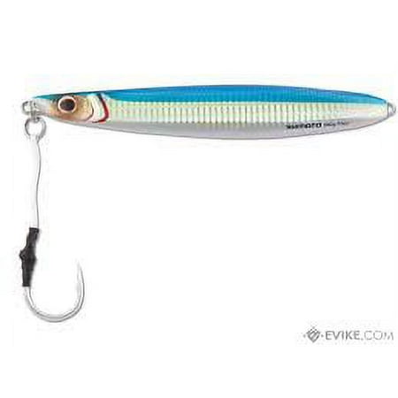 UPC: 0022255468084 | Shimano Fishing BFLY FLATSIDE 140G BLU SAR JIGS [BFLFS140BS]