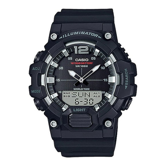 Reloj CASIO HDC-700-1AVCF Illuminator 10 Year Battery-Negro