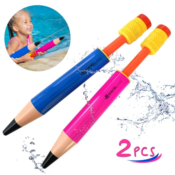 Water Blaster Toy 2 Pack Water Gun Soaker for Kids 1319’’ Pencil