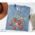 thumbnail image 2 of Vintage Strawberry Shirt , Retro Strawberry Plant Botanical Shirt, Cottagecore Berry Fruit Shirt, Nature Shirt, Gardener Gift, 2 of 6